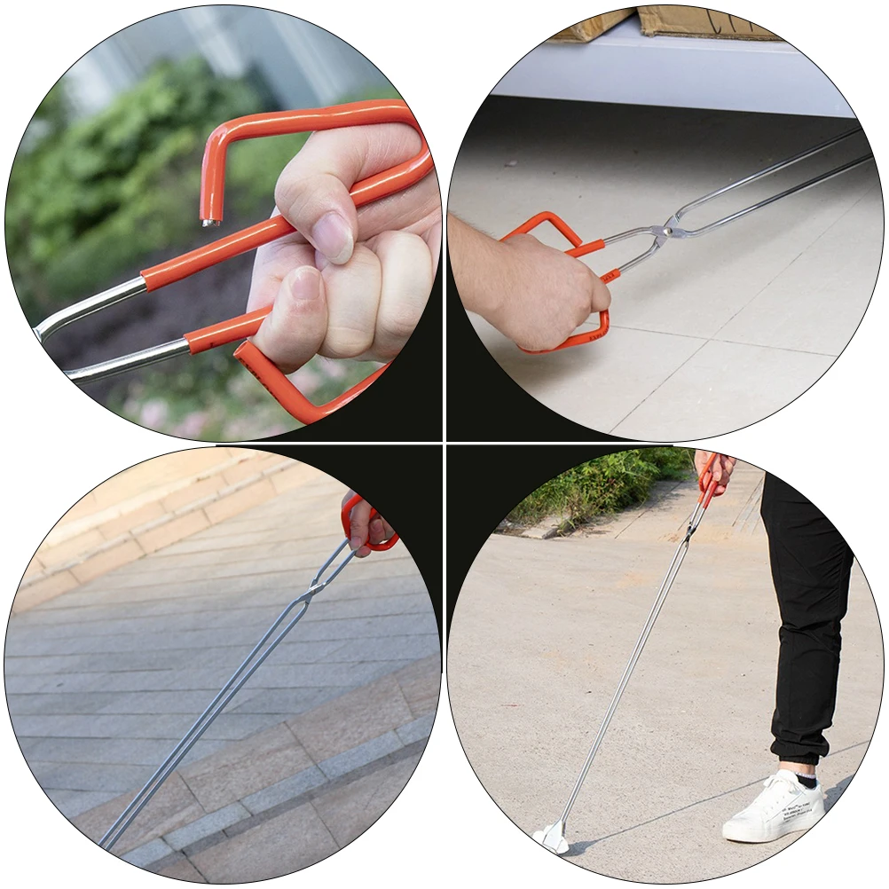 Trash Picker Garbage Tongs Long Handle Stainless Steel Elderly Tools Durable Plastic Outdoor Coal Scissors Walking Aids
Trash Picker Garbage Tongs Long Handle Stainless Steel Elderly Tools Durable Plastic Outdoor Coal Scissors Walking Aids