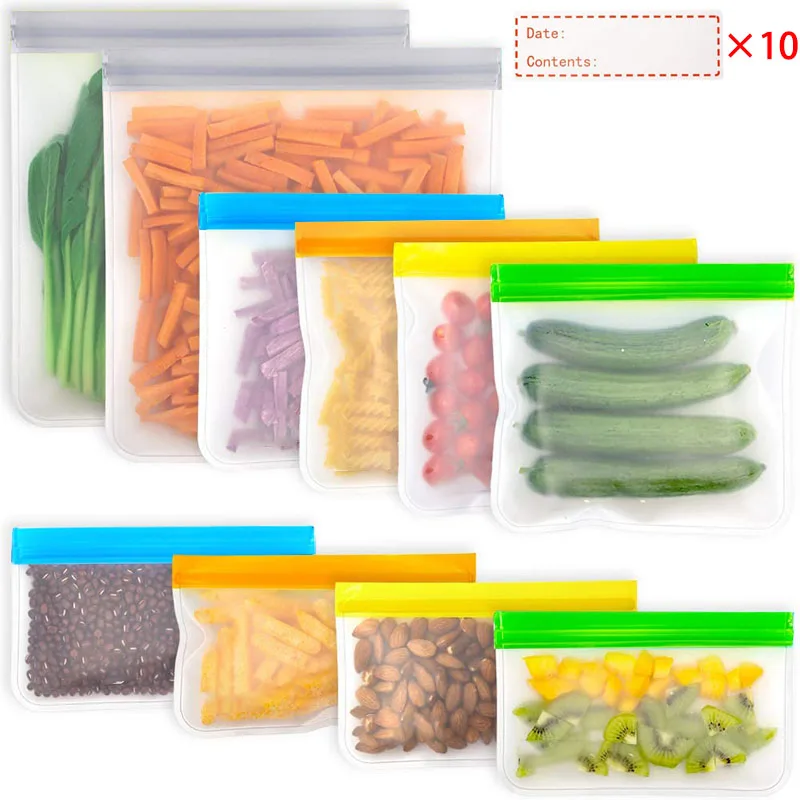 Многоразовые Пакеты PEVA, пакеты для хранения пищевых продуктов, герметичные пакеты для замораживания пищевых продуктов
Многоразовые Пакеты PEVA, пакеты для хранения пищевых продуктов, герметичные пакеты для замораживания пищевых продуктов