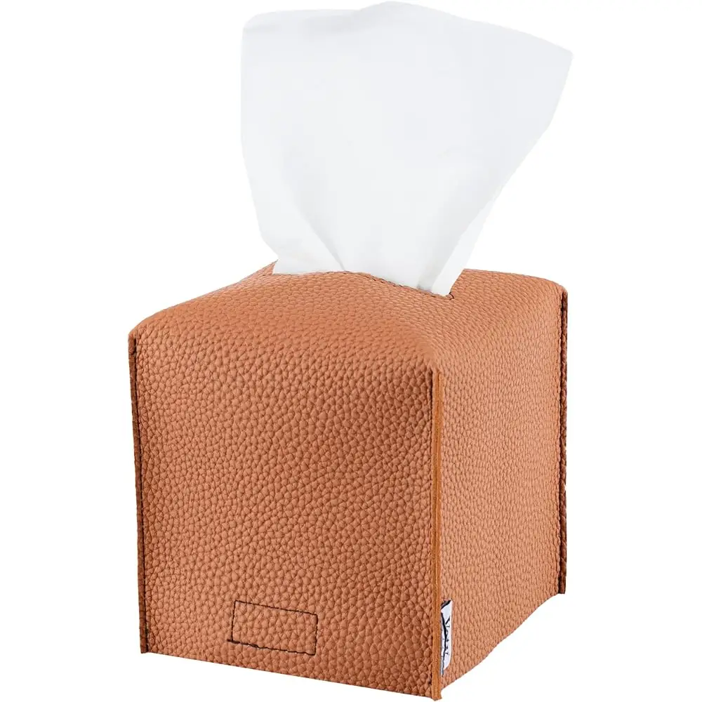 Touch Fastener, Pu Leather Tissue Box Cover Square 5"" - Night Stand, Office Desk Organizer, Bathroom Vanity Desk, Bathroom
Touch Fastener, Pu Leather Tissue Box Cover Square 5"" - Night Stand, Office Desk Organizer, Bathroom Vanity Desk, Bathroom