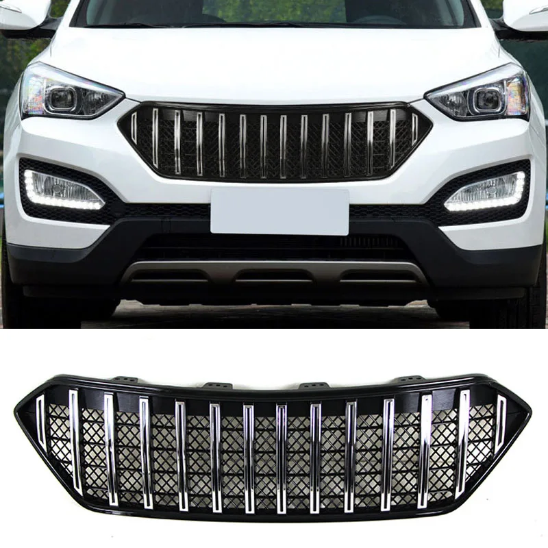 For Hyundai Santafe Grill Honeycomb Hood Grille Racing grills 2013 2014 2015 2016 Front Bumper mesh Cover Plate Car Accessories
For Hyundai Santafe Grill Honeycomb Hood Grille Racing grills 2013 2014 2015 2016 Front Bumper mesh Cover Plate Car Accessories