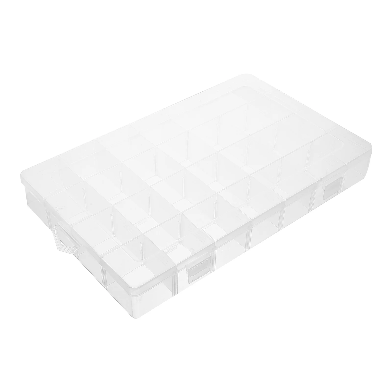 28-Grid Plastic Adjustable Jewelry Organizer Box Storage Container Case with Removable Dividers (Transparent)
28-Grid Plastic Adjustable Jewelry Organizer Box Storage Container Case with Removable Dividers (Transparent)