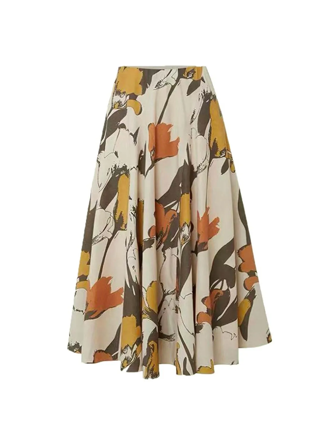 Elegant White Umbrella Hem Half Skirt Spring Summer New Arrival High Waist A-Line Skirt Breathable Skin-Friendly Liner
Elegant White Umbrella Hem Half Skirt Spring Summer New Arrival High Waist A-Line Skirt Breathable Skin-Friendly Liner