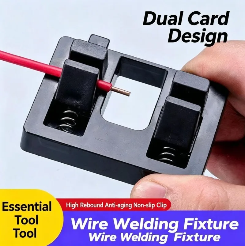 Brand‑New High‑Resilience Wire Welding Holder, Thickened Wear‑Resistant Anti‑Slip Dual‑Clamp Design for Circuit Maintenance
Brand‑New High‑Resilience Wire Welding Holder, Thickened Wear‑Resistant Anti‑Slip Dual‑Clamp Design for Circuit Maintenance