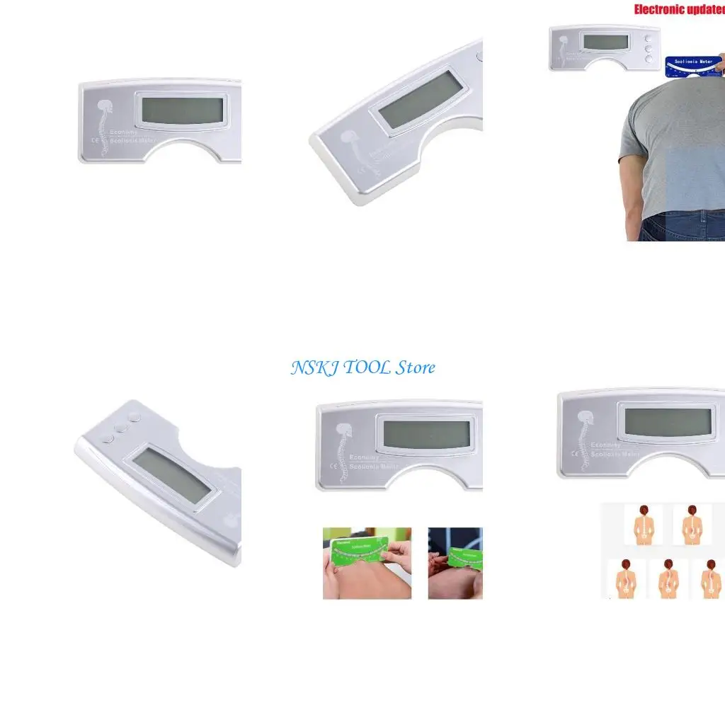 L8RC Electronic Scoliosis Meter Scoliosis Test Meter Scoliosis Measurement Data Hold Function Back Spine Diagnosis Meter
L8RC Electronic Scoliosis Meter Scoliosis Test Meter Scoliosis Measurement Data Hold Function Back Spine Diagnosis Meter