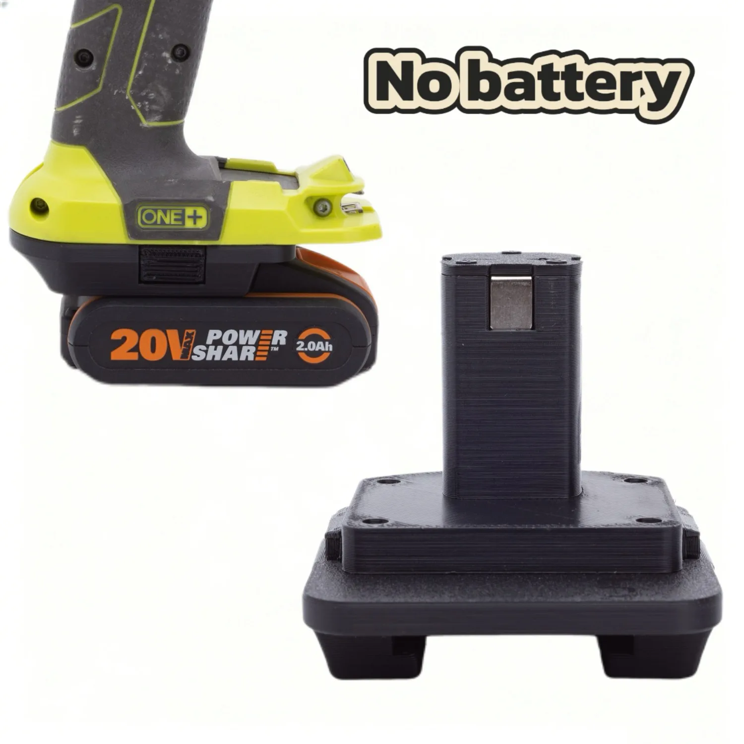WA3551.1/WA3561 Universal Suitable for Worx 20V 4PIN Lithium Battery To Convert Ryobi 18V Power Tool Converter(No Battery)
WA3551.1/WA3561 Universal Suitable for Worx 20V 4PIN Lithium Battery To Convert Ryobi 18V Power Tool Converter(No Battery)