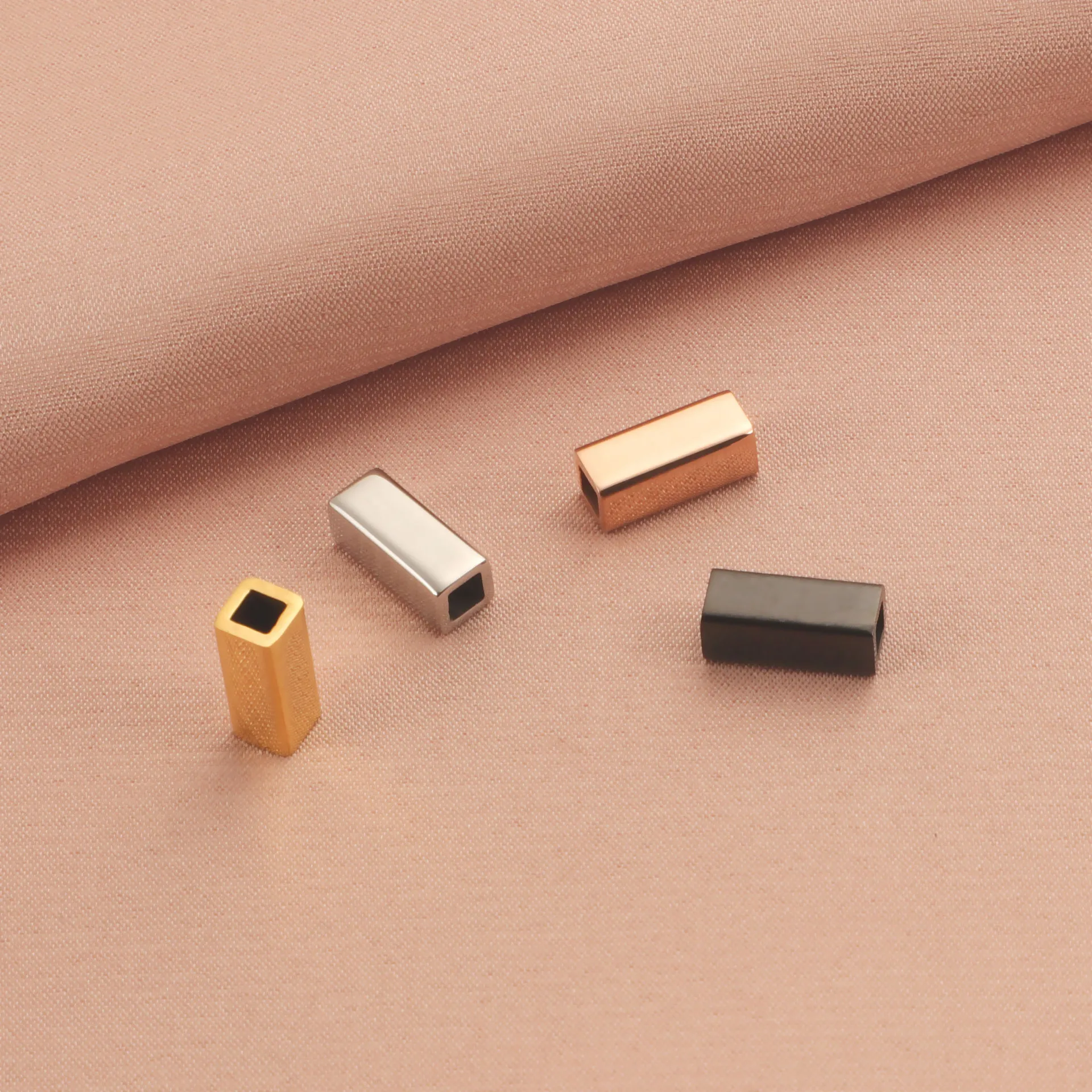 5Pcs/Lot Hollow Pipe Spacer Stainless Steel 5*17mm 5*12mm Cuboid Tube Charms For DIY Bracelet Jewelry Making Accessory
5Pcs/Lot Hollow Pipe Spacer Stainless Steel 5*17mm 5*12mm Cuboid Tube Charms For DIY Bracelet Jewelry Making Accessory