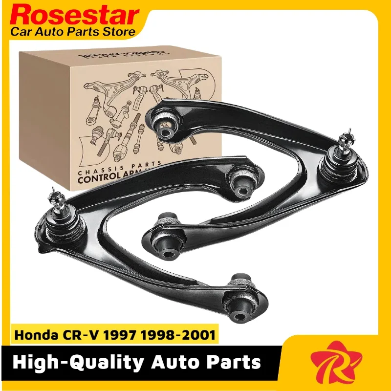2PCS Front Upper Control Arm w/ Ball Joint Assembly for Honda CR-V 1997 1998-2001 51460S10020, 51450S10020
2PCS Front Upper Control Arm w/ Ball Joint Assembly for Honda CR-V 1997 1998-2001 51460S10020, 51450S10020