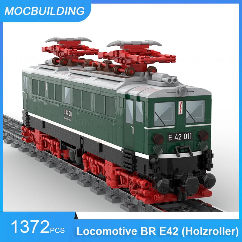 MOC Building Blocks Locomotive BR E42 (Holzroller) Model DIY Assemble Bricks Transportation Creative Display Toys Gifts 1372PCS
MOC Building Blocks Locomotive BR E42 (Holzroller) Model DIY Assemble Bricks Transportation Creative Display Toys Gifts 1372PCS