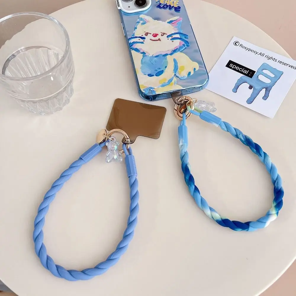 Lovely Anti Loss Phone Charm Wrist Strap Luminous Woven Mobile Phone Bead Chain Silicone Short Mobile Phone Lanyard Girls
Lovely Anti Loss Phone Charm Wrist Strap Luminous Woven Mobile Phone Bead Chain Silicone Short Mobile Phone Lanyard Girls