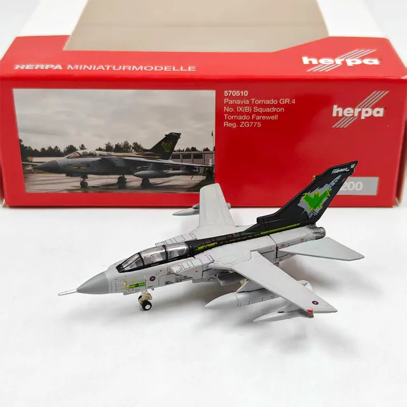 Herpa 1:200 Scale Panavia Tornado GR.4 570510 Airplane Model Military Aircraft Fighter Model For Display Collections
Herpa 1:200 Scale Panavia Tornado GR.4 570510 Airplane Model Military Aircraft Fighter Model For Display Collections