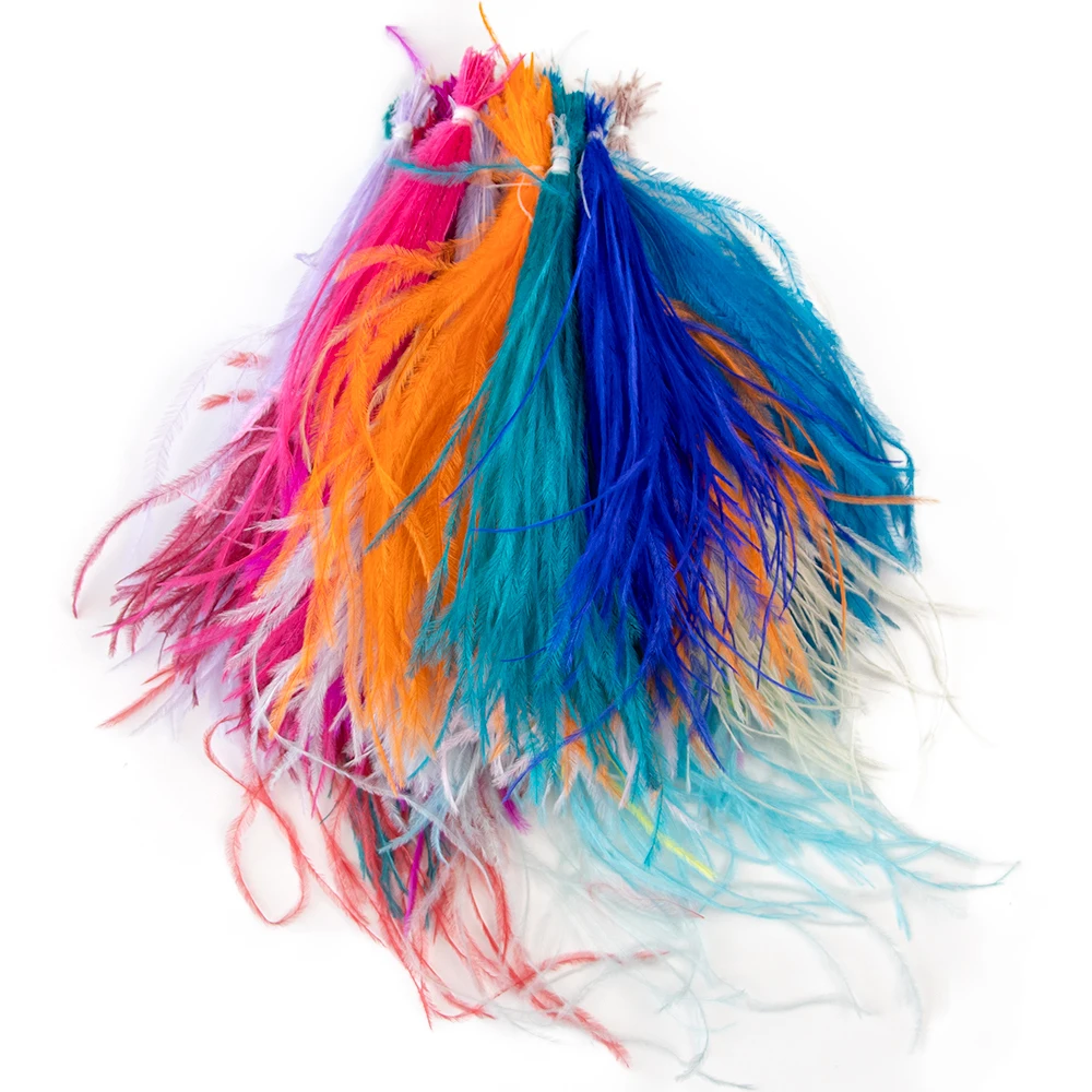 100pcs/bunch Fluffy Ostrich Feathers for Earrings 10-15cm Dyed Plume Jewelry Making Craft Accessories DIY Hair Clip Decoratio
100pcs/bunch Fluffy Ostrich Feathers for Earrings 10-15cm Dyed Plume Jewelry Making Craft Accessories DIY Hair Clip Decoratio