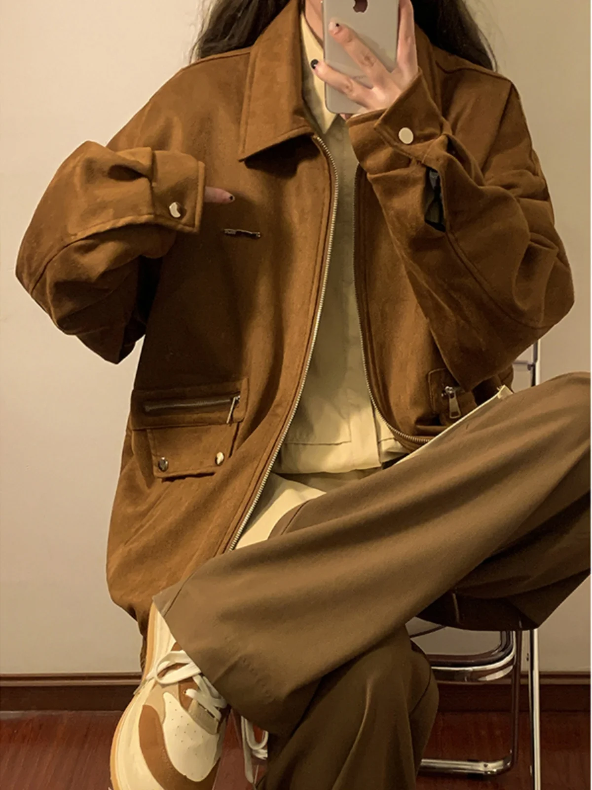 Retro American Style Men's Jacket Autumn New Fashion Casual Collar Leisure Sports Top Youthful Vitality Wind Resistant Regula...
Retro American Style Men's Jacket Autumn New Fashion Casual Collar Leisure Sports Top Youthful Vitality Wind Resistant Regula...