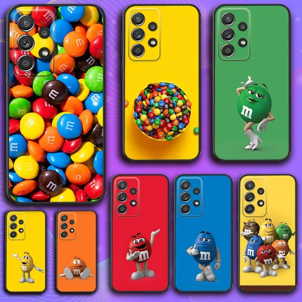 M-M Chocolate B-Beans Phone Case For Samsung S 25,24,23,22,30,21,10,9,Ultra,Plus,Lite,FE,4,5 G Soft Black Case
M-M Chocolate B-Beans Phone Case For Samsung S 25,24,23,22,30,21,10,9,Ultra,Plus,Lite,FE,4,5 G Soft Black Case