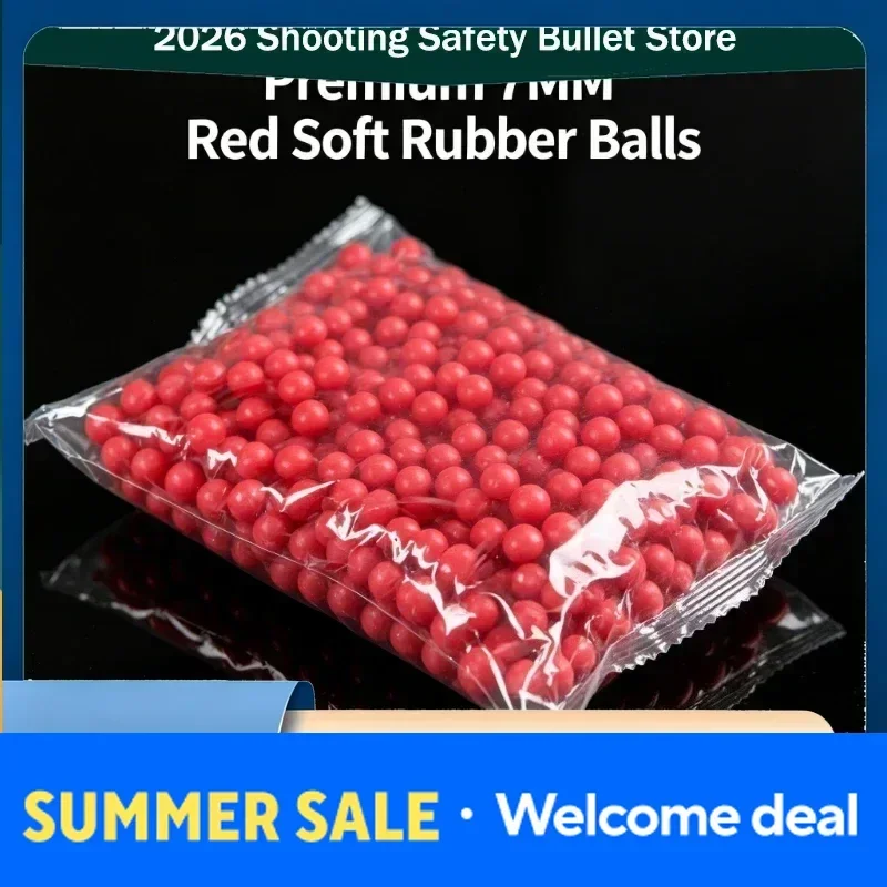 2030 Cool 500Pcs/Bag 7MM Red Flexible Soft Balls Non-Toxic Outdoor Game Toy Replacement Parts 1Bag/3Bag/5Bag New
2030 Cool 500Pcs/Bag 7MM Red Flexible Soft Balls Non-Toxic Outdoor Game Toy Replacement Parts 1Bag/3Bag/5Bag New