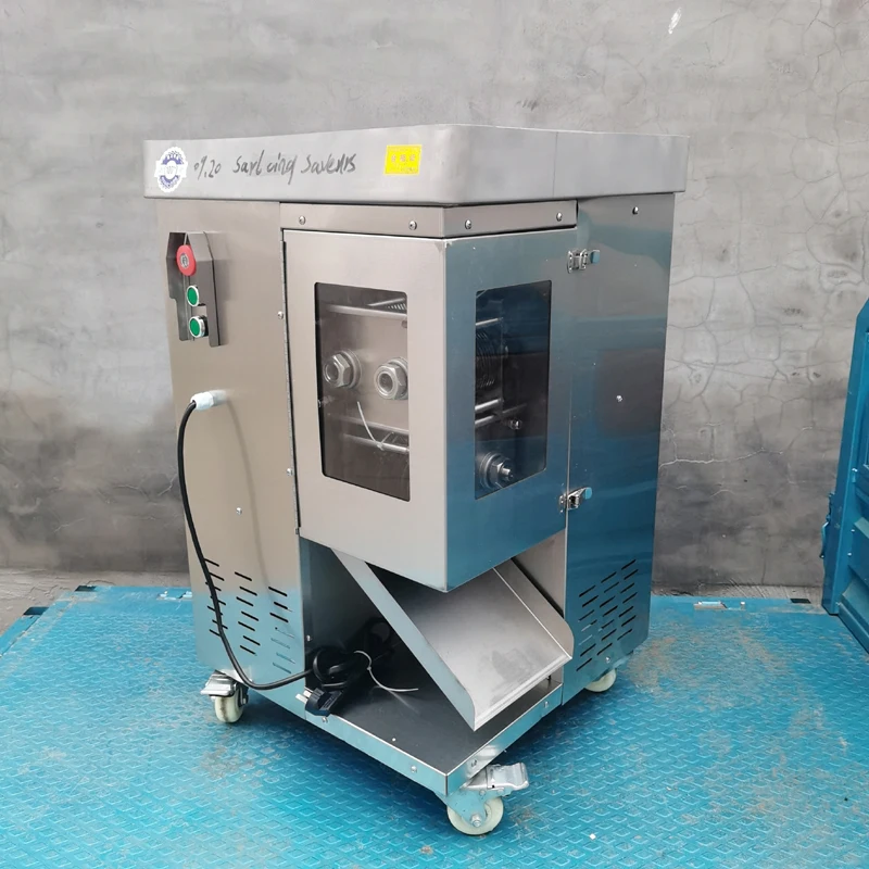 Commercial Meat Cutter Multifunction Stainless Steel Fully Automatic Meat Slicer Shred Slicer Dicing Machine 2200W 220V
Commercial Meat Cutter Multifunction Stainless Steel Fully Automatic Meat Slicer Shred Slicer Dicing Machine 2200W 220V