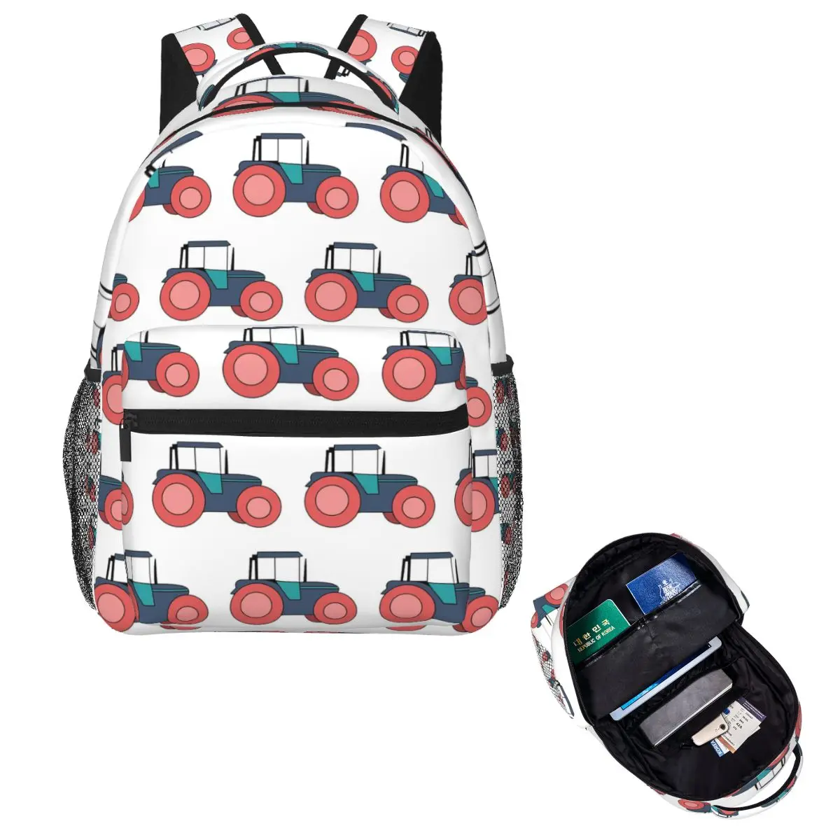 Cute Tractor Student Backpack School Bag Hiking Travel Daypack for Men Women Fashion Bookbag Shoulder Bags
Cute Tractor Student Backpack School Bag Hiking Travel Daypack for Men Women Fashion Bookbag Shoulder Bags