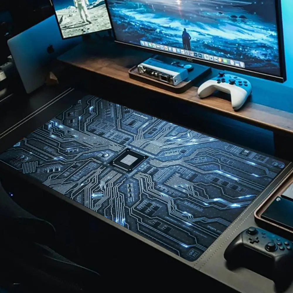 Internal motherboard circuit Mouse Pad Esports Office Laptop Desk Mat Game Mousepad XXL Rubber Anti-slip HD Gaming Long Desk Mat
Internal motherboard circuit Mouse Pad Esports Office Laptop Desk Mat Game Mousepad XXL Rubber Anti-slip HD Gaming Long Desk Mat