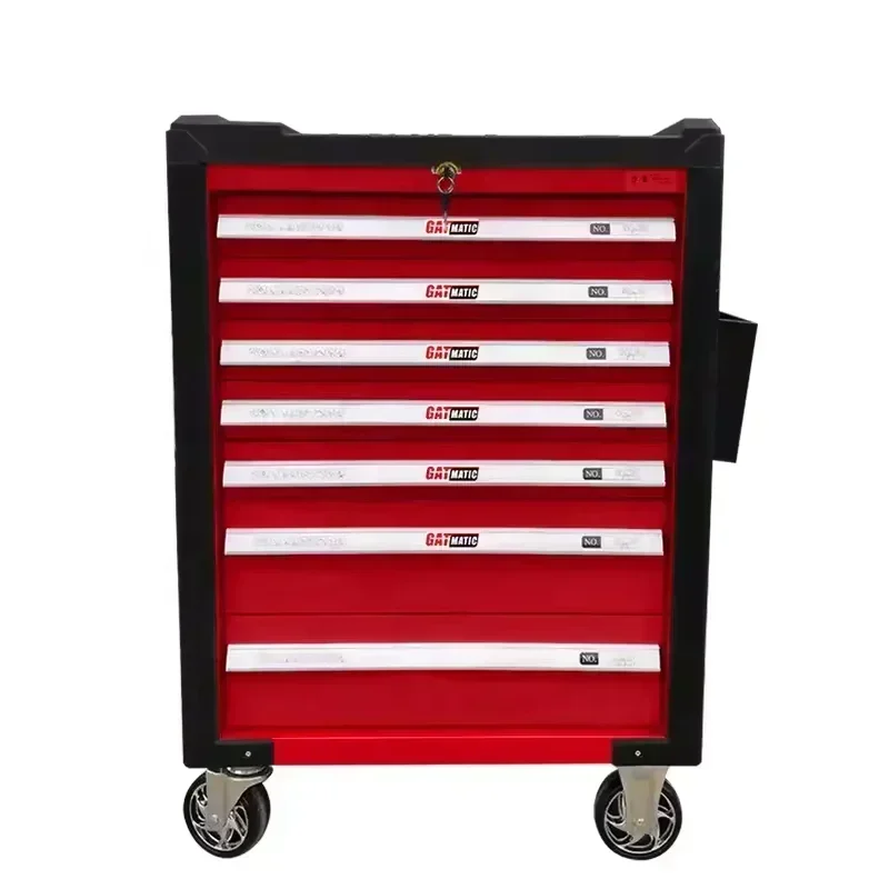 Top Quality Hot SalesHigh Quality Heavy-Duty Metal Vehicle Tools Cart Trolley High Quality Tool Storage Drawer Cabinet With Tool
Top Quality Hot SalesHigh Quality Heavy-Duty Metal Vehicle Tools Cart Trolley High Quality Tool Storage Drawer Cabinet With Tool