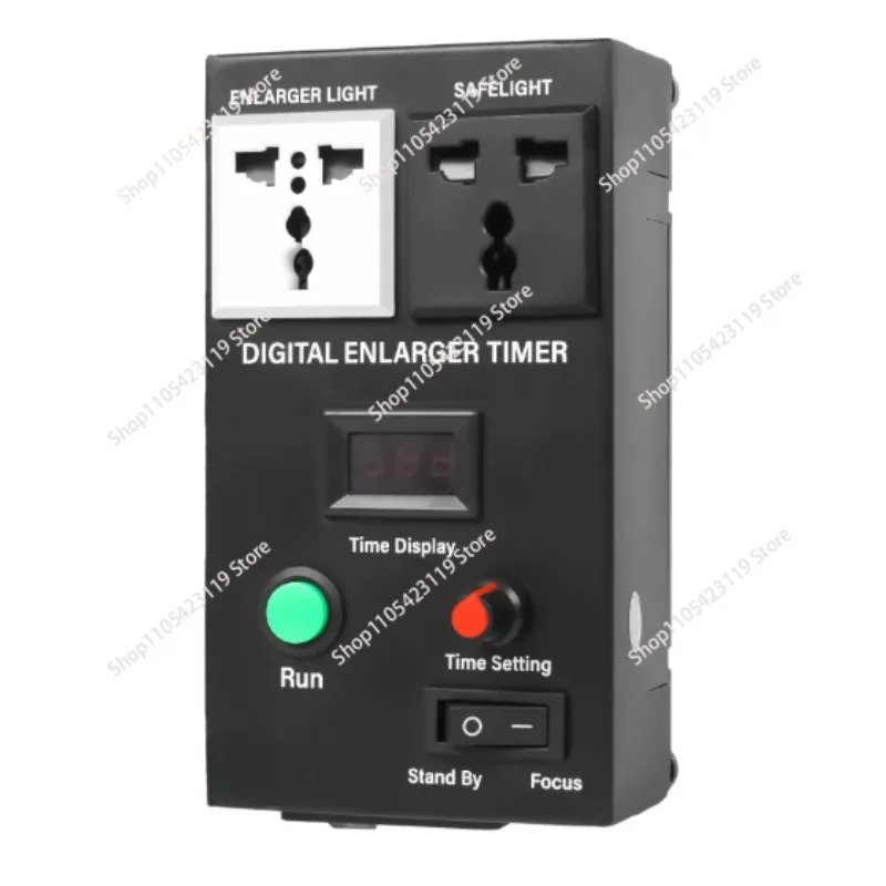 Darkroom Enlarger Exposure Timer Electronic Digital Display Foot Switch Multi function Controller
Darkroom Enlarger Exposure Timer Electronic Digital Display Foot Switch Multi function Controller