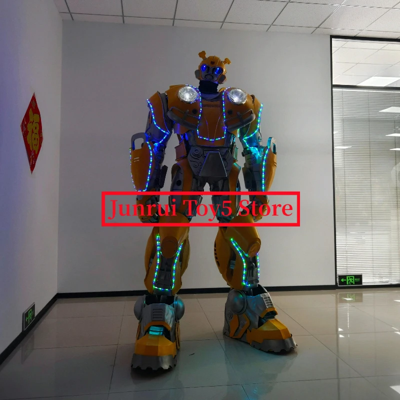 Adult Scale Humanoid Robot Costume Wearable Movie Role-Playing Activity Performance, Life Size Wearable Toy Doll
Adult Scale Humanoid Robot Costume Wearable Movie Role-Playing Activity Performance, Life Size Wearable Toy Doll