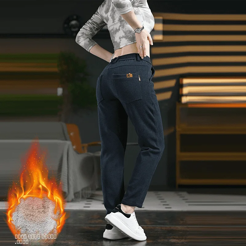 New Fabric Fce Lined Casual Pants Men's Faion Straight Leg Busin Casual Trousers Warm Polyester Fiber Micro Stretch
New Fabric Fce Lined Casual Pants Men's Faion Straight Leg Busin Casual Trousers Warm Polyester Fiber Micro Stretch