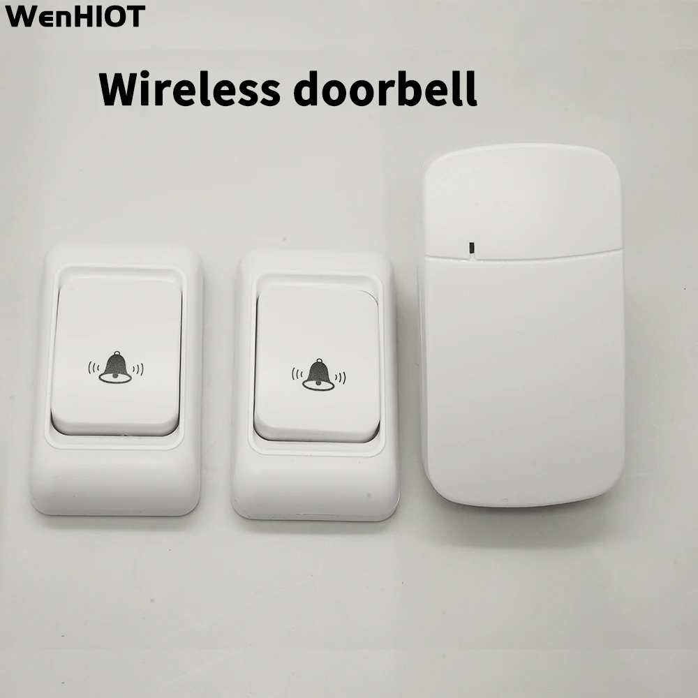 Беспроводной дверной звонок, электронный дверной звонок, домофон для больших расстояний
Беспроводной дверной звонок, электронный дверной звонок, домофон для больших расстояний