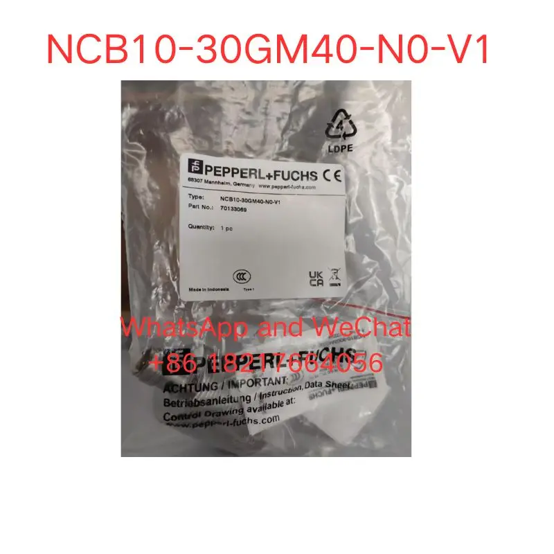 Новый датчик NCB10-30GM40-N0-V1, быстрая доставка
Новый датчик NCB10-30GM40-N0-V1, быстрая доставка