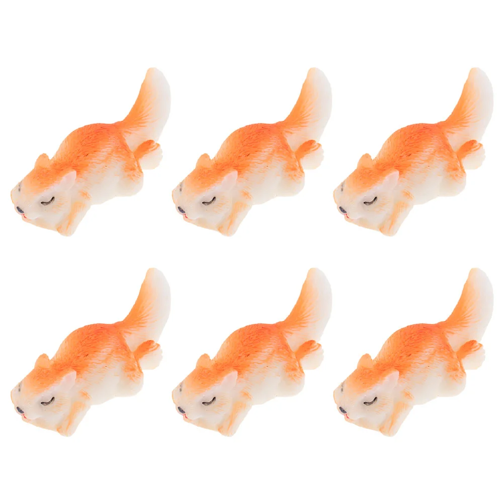 6 PCS Micro Landscape Mini Garden Figurines Resin Squirrel Tiny Animal Small Animals
6 PCS Micro Landscape Mini Garden Figurines Resin Squirrel Tiny Animal Small Animals
