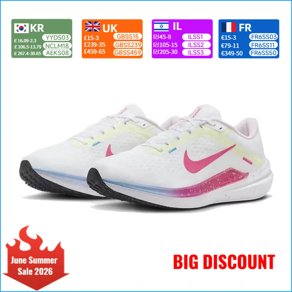 Nike AIR WINFLO 10 Women's Shoes Sports Casual Anti-Slip Durable Breathable Comfortable Running Shoes FZ3973-100
Nike AIR WINFLO 10 Women's Shoes Sports Casual Anti-Slip Durable Breathable Comfortable Running Shoes FZ3973-100