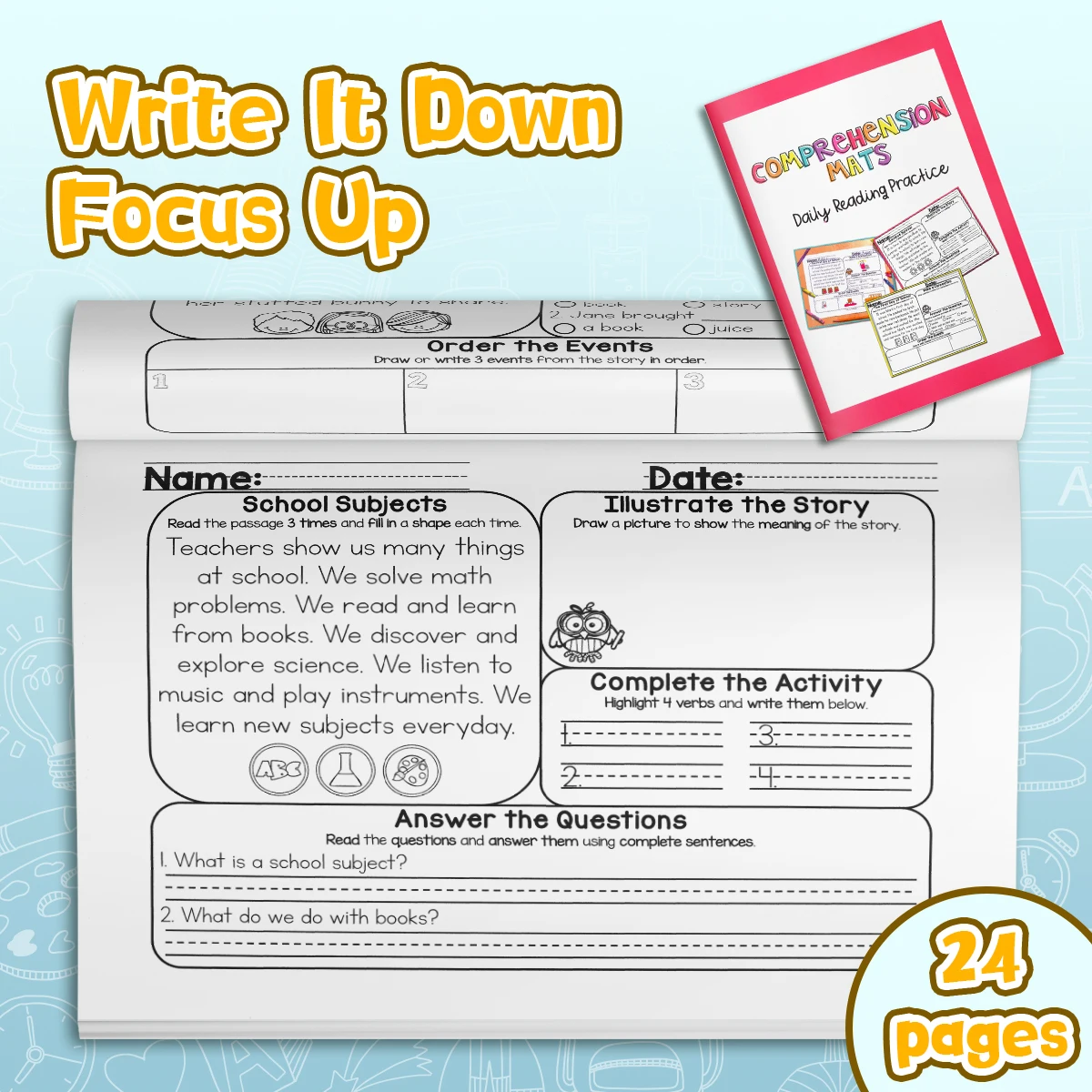 Книжка-раскраска для детей с алфавитом — веселая рабочая тетрадь для обучения ABC с практикой письма и занятиями 
Книжка-раскраска для детей с алфавитом — веселая рабочая тетрадь для обучения ABC с практикой письма и занятиями