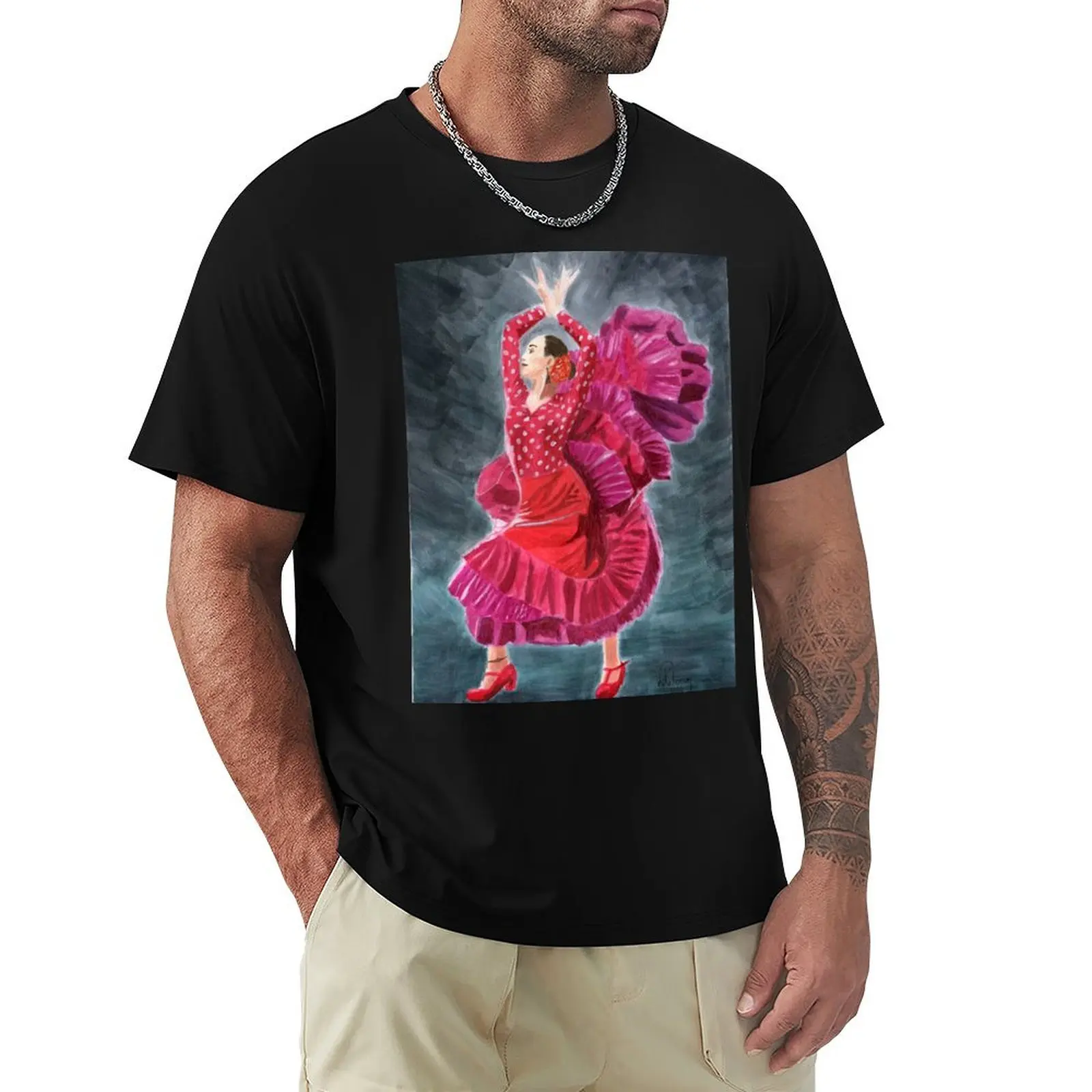 Spanish Flamenco Dancer T-Shirt summer 2025 vintage graphic tee vintage clothes cute clothes mens t shirts casual stylish
Spanish Flamenco Dancer T-Shirt summer 2025 vintage graphic tee vintage clothes cute clothes mens t shirts casual stylish