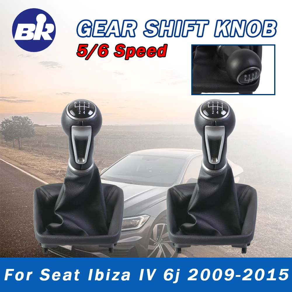 High-quality New 5/6 Speed Manual For Seat lbizaIV6j2009-2015 Stick Shifter Gaiter Boot Cover Leather Car Styling
High-quality New 5/6 Speed Manual For Seat lbizaIV6j2009-2015 Stick Shifter Gaiter Boot Cover Leather Car Styling