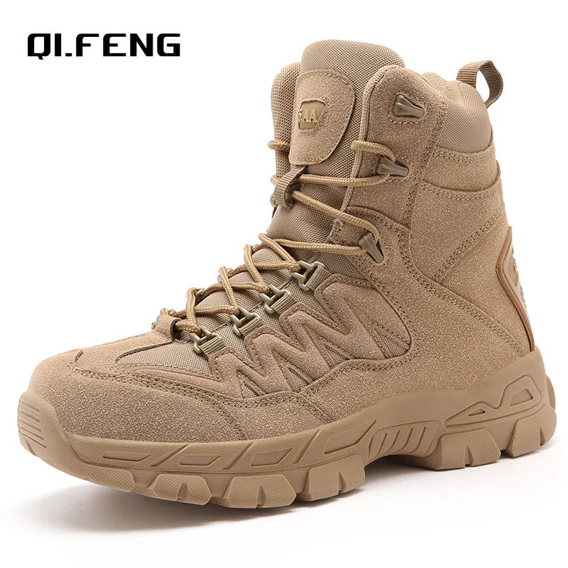 Осенне-зимние новые большие высокие тренировочные ботинки, уличные альпинистские и походные ботинки, противоскользящая износостойкая рабочая обувь
Осенне-зимние новые большие высокие тренировочные ботинки, уличные альпинистские и походные ботинки, противоскользящая износостойкая рабочая обувь