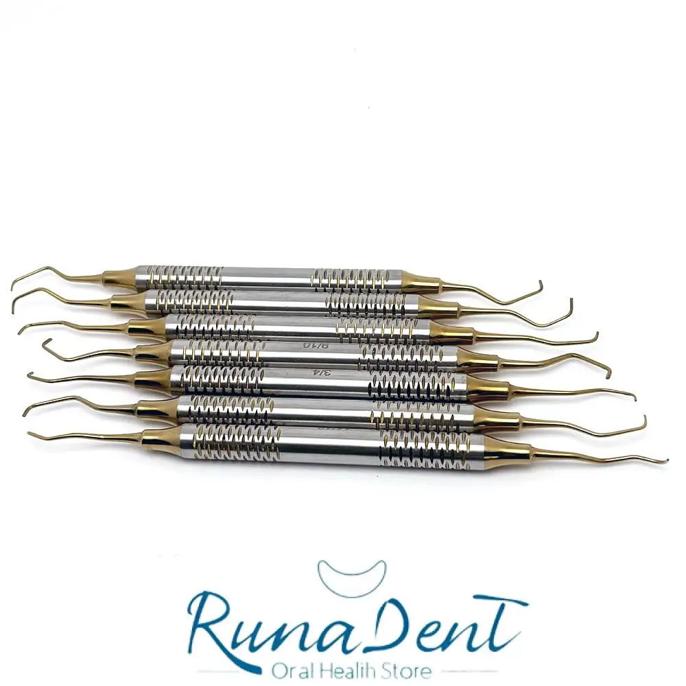 7Pcs Dental Scaler Set Professional Gracey Curette Manual Tooth Cleaning Tools Periodontal Bone Curettes for Dentists
7Pcs Dental Scaler Set Professional Gracey Curette Manual Tooth Cleaning Tools Periodontal Bone Curettes for Dentists