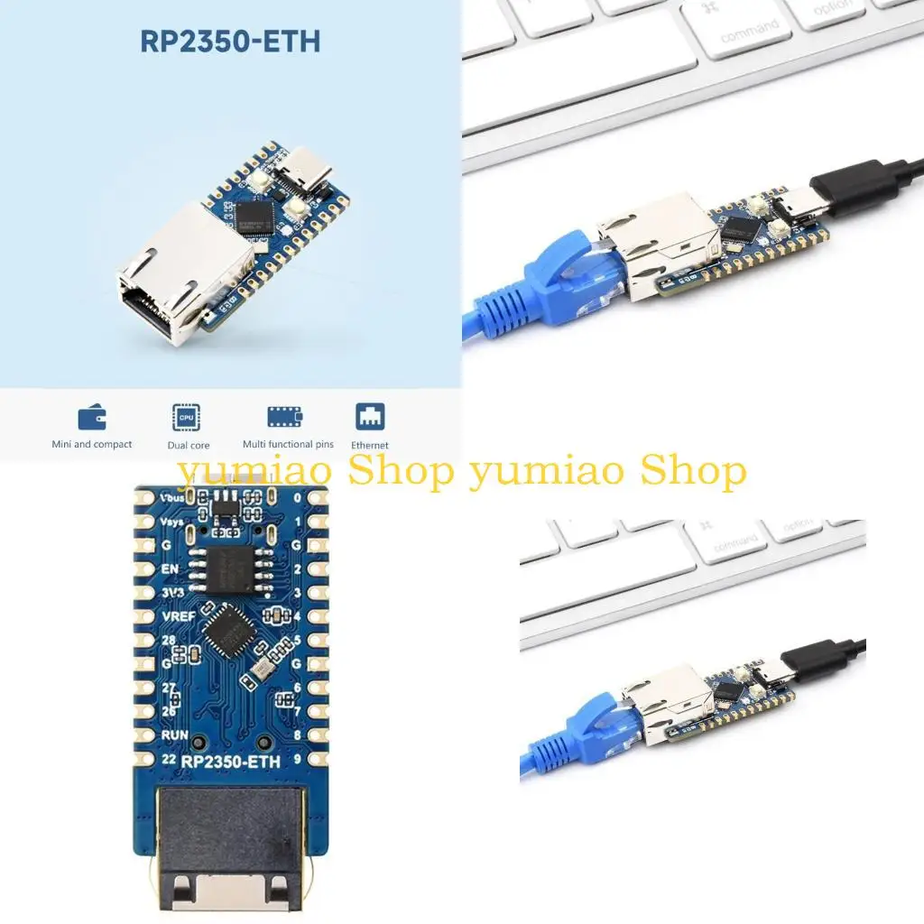 587B Advanced RP2350 Плата разработки Ethernet платы контроллера с USB-перетаскиванием
587B Advanced RP2350 Плата разработки Ethernet платы контроллера с USB-перетаскиванием