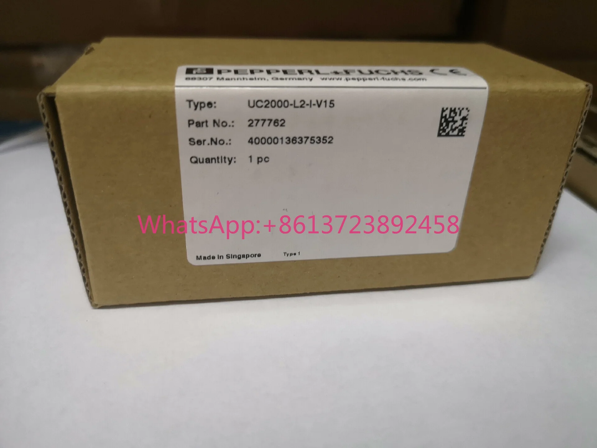 Pepperl + Fuchs UC2000-L2-I-V15
Pepperl + Fuchs UC2000-L2-I-V15