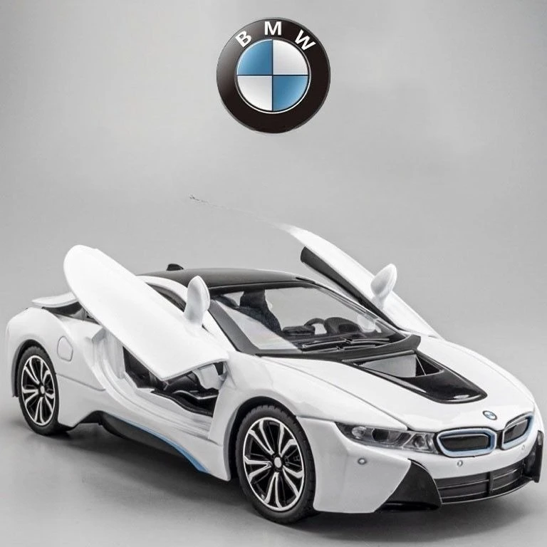 BMW i8 car model, sports car model, alloy simulation, 1:24 scale, children's toy car, boys' car gift decoration
BMW i8 car model, sports car model, alloy simulation, 1:24 scale, children's toy car, boys' car gift decoration