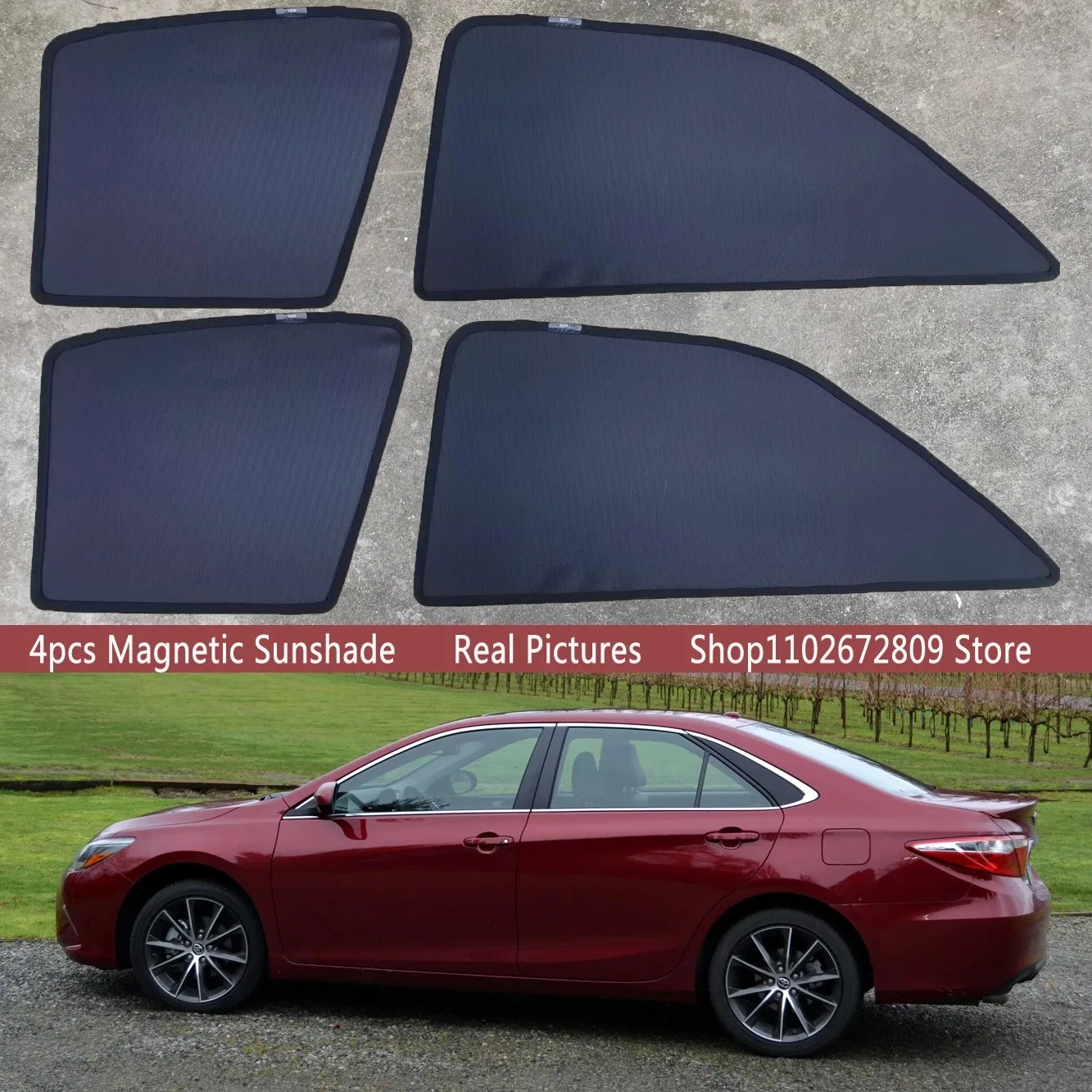 Magnetic Car Sunshade Shield Windshield Frame Curtain Sun Shades For Toyota Camry XV50 50 Hybrid 2012 - 2017 2013 Accessories
Magnetic Car Sunshade Shield Windshield Frame Curtain Sun Shades For Toyota Camry XV50 50 Hybrid 2012 - 2017 2013 Accessories