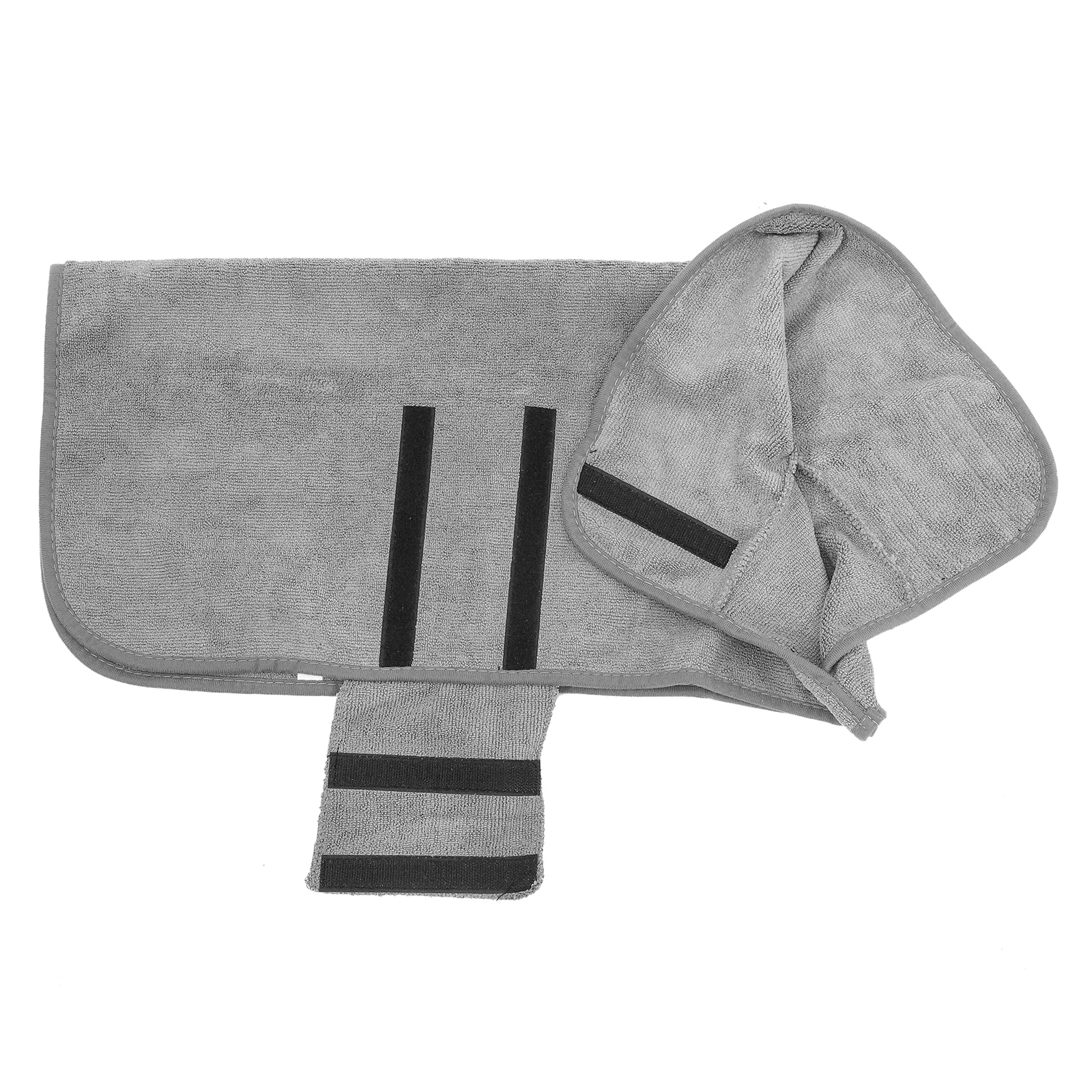 Pet Quick-drying Bath Towels Grey XS Dog Bathrobe Cotton Absorb Water Drying Coat Lightweight Warm Comfortable Design 
Pet Quick-drying Bath Towels Grey XS Dog Bathrobe Cotton Absorb Water Drying Coat Lightweight Warm Comfortable Design