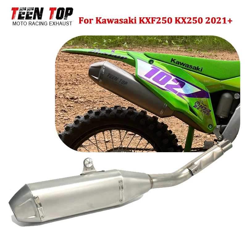 Глушитель-выхлоп для мотоциклов Kawasaki KXF250 KX250 (2021+), для бездорожья, соединительная труба, средняя секция выхлопной системы
Глушитель-выхлоп для мотоциклов Kawasaki KXF250 KX250 (2021+), для бездорожья, соединительная труба, средняя секция выхлопной системы