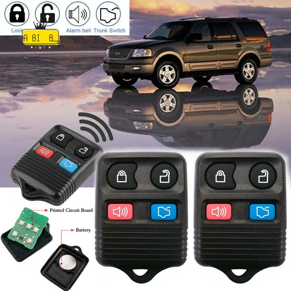 ABIB -2X Car Remote Key Fob For 2004 2005 2006 2007 2008 2009 Ford Expedition Explorer
ABIB -2X Car Remote Key Fob For 2004 2005 2006 2007 2008 2009 Ford Expedition Explorer