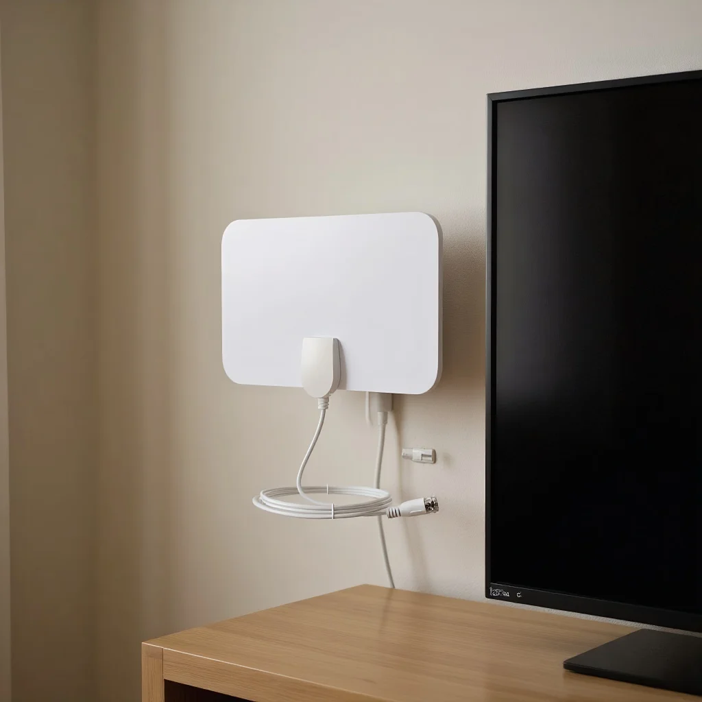 1080p Digital HD Indoor TV Antenna - 200 Miles Range Home Hotel Aerial Receiver
1080p Digital HD Indoor TV Antenna - 200 Miles Range Home Hotel Aerial Receiver