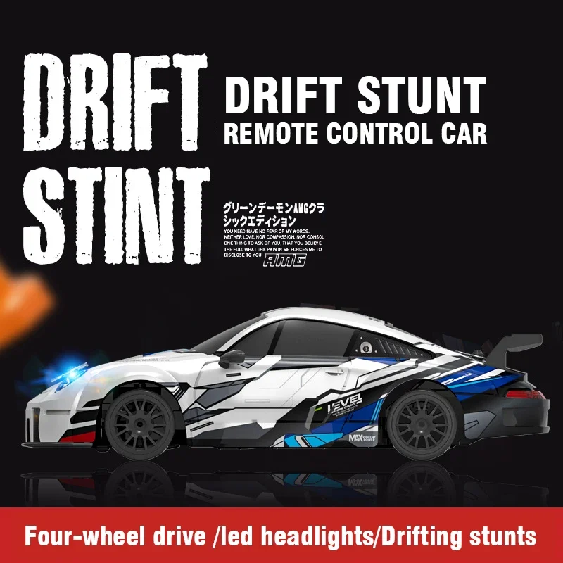 2.4G 1/26 RC Drift High Speed Stunt Car Four-wheel Drive Remote Control Racing Vehicle Lights Kids Toys Boy Model Christmas Gift
2.4G 1/26 RC Drift High Speed Stunt Car Four-wheel Drive Remote Control Racing Vehicle Lights Kids Toys Boy Model Christmas Gift