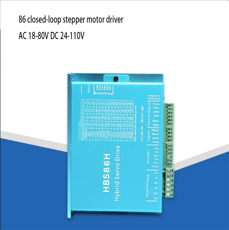86 closed-loop stepper motor driver HBS86H/HBS86HD/DL86/2HSS86H-A/2HSS86H-SC
86 closed-loop stepper motor driver HBS86H/HBS86HD/DL86/2HSS86H-A/2HSS86H-SC