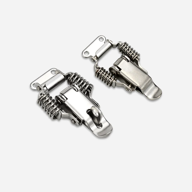 Stainless Steel HASP Aviation Box Lock Tool Box Bag Padlock Snap Fitting Spring Flat Mouth Snap
Stainless Steel HASP Aviation Box Lock Tool Box Bag Padlock Snap Fitting Spring Flat Mouth Snap