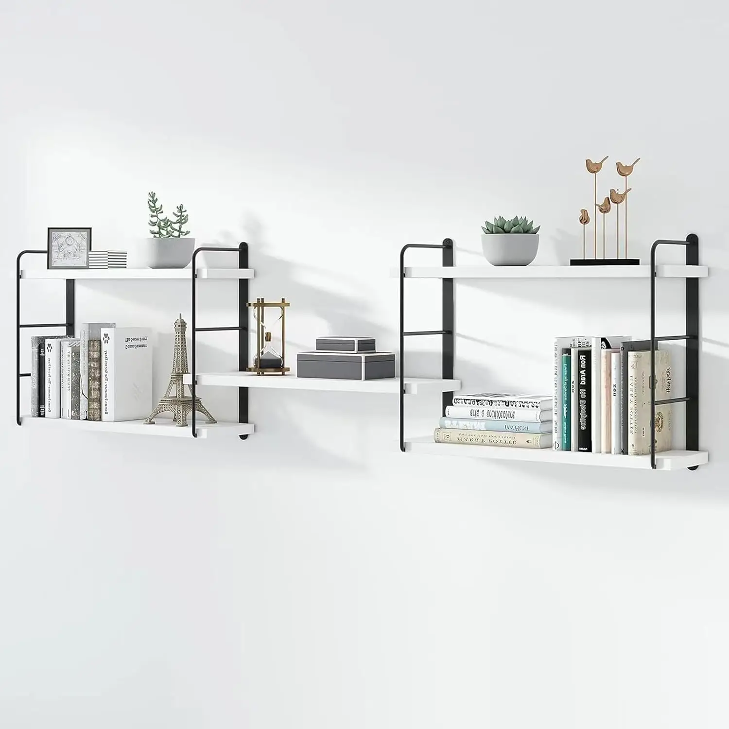 Wall Shelves, Wall Mounted Bookshelves, DIY Floating Shelves for Wall, Wood Hanging Book Shelves for Room, Bedroom, Liv
Wall Shelves, Wall Mounted Bookshelves, DIY Floating Shelves for Wall, Wood Hanging Book Shelves for Room, Bedroom, Liv