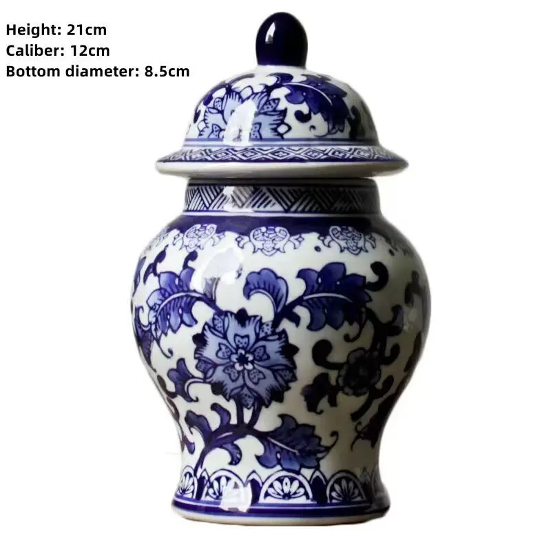 Exquisite Classic Blue and White Porcelain flower Vase, Jingdezhen Exquisite Home Decorations
Exquisite Classic Blue and White Porcelain flower Vase, Jingdezhen Exquisite Home Decorations