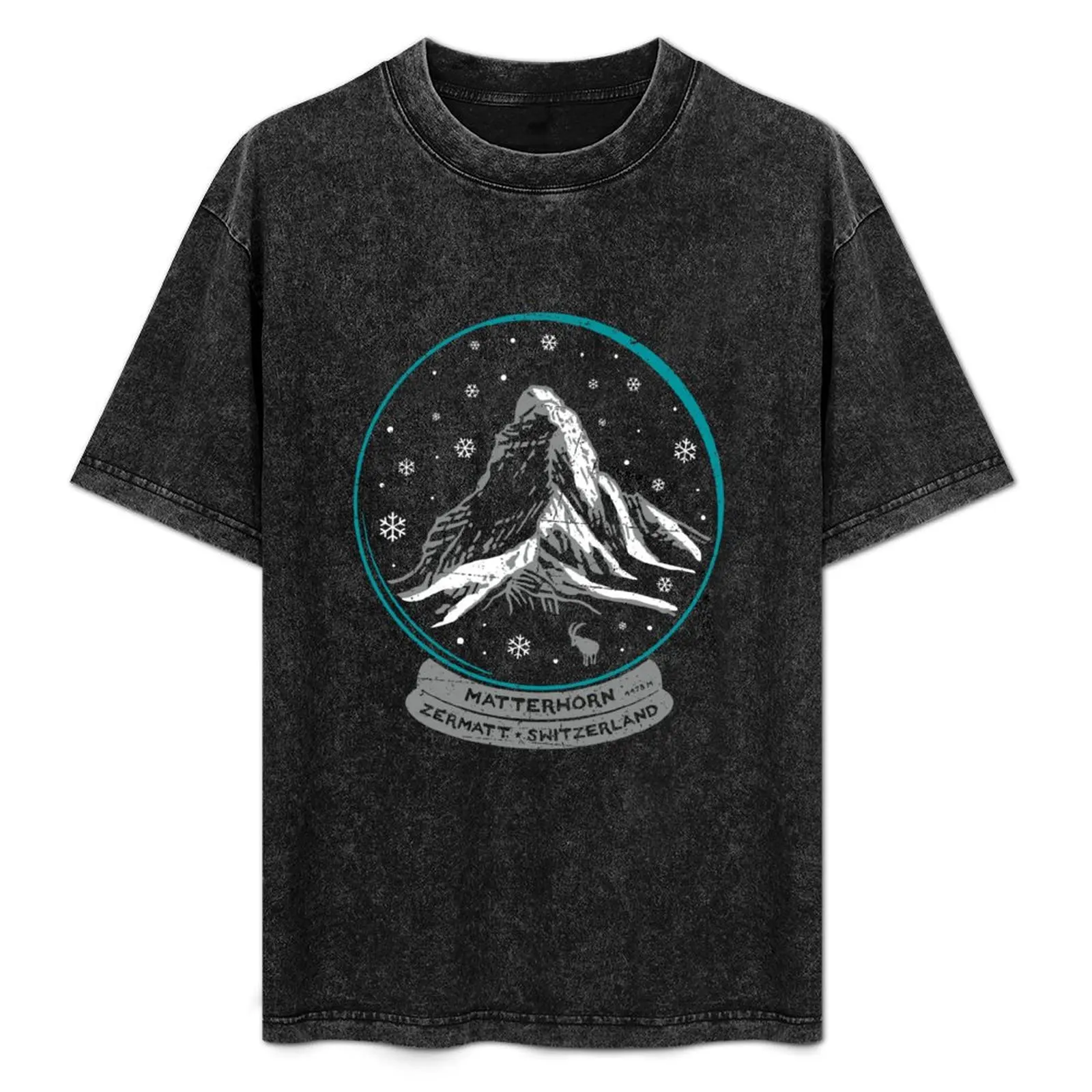Snow Globe Matterhorn T-Shirt Basic Short Sleeve Cotton Blend T-Shirt
Snow Globe Matterhorn T-Shirt Basic Short Sleeve Cotton Blend T-Shirt