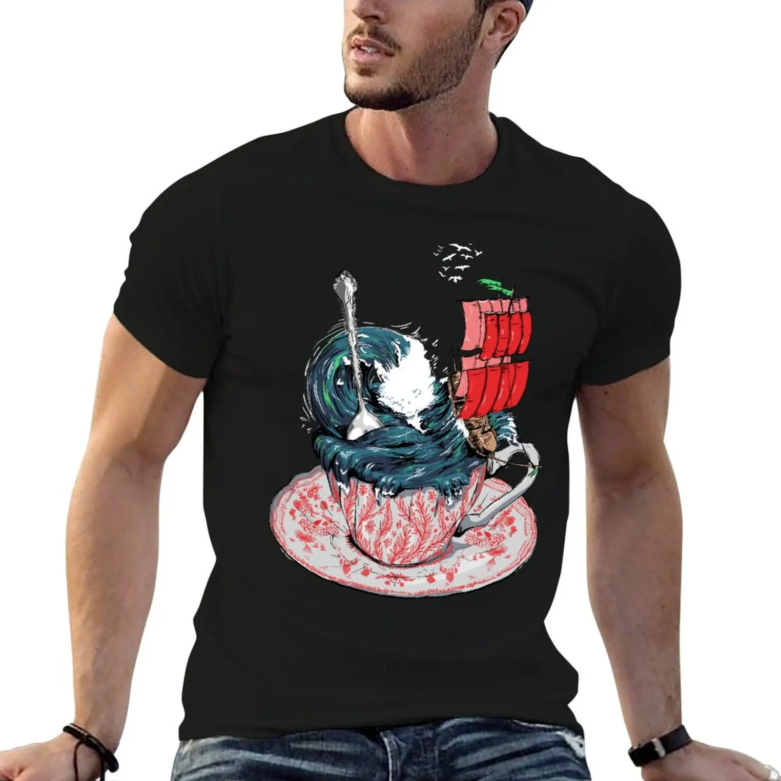 Storm in a teacup T-Shirt t shirts cotton 100% anime tshirt t shirts with prints T-shirt
Storm in a teacup T-Shirt t shirts cotton 100% anime tshirt t shirts with prints T-shirt