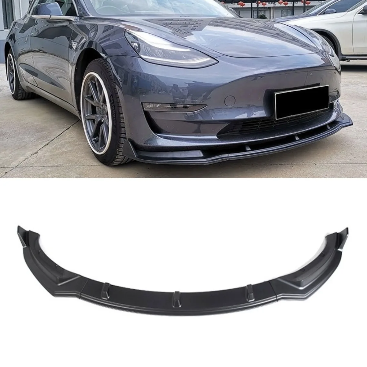 For Tesla Model 3 2017-2024+ Car Front Bumper Lip Diffuser Modification Part Bumper Guard Protector Cover Car Accessories
For Tesla Model 3 2017-2024+ Car Front Bumper Lip Diffuser Modification Part Bumper Guard Protector Cover Car Accessories